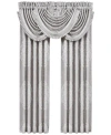 J Queen New York La Scala Window Panel Pair, 50" X 84" In Silver