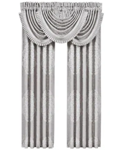 J Queen New York La Scala Window Panel Pair, 50" X 84" In Silver