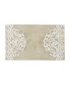 J Queen New York Lauralynn Bath Rug, 21" X 34" In Linen