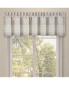 J Queen New York Lauralynn Straight Window Valance Bedding In Beige
