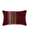 J Queen New York Laurenza Boudoir Decorative Pillow, 13" X 21"