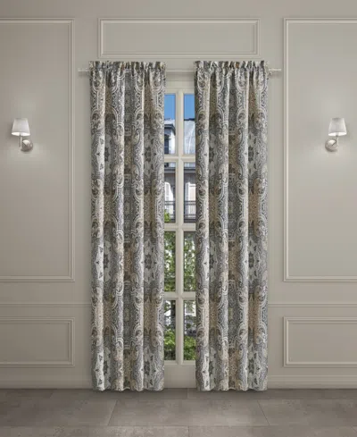 J Queen New York Legend Window Panel Pair, 50" X 84" In Powder Blue