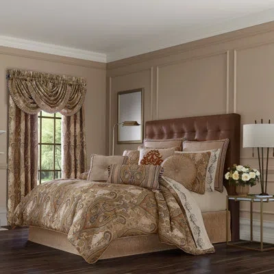 J Queen New York Luciana - 4pc. Comforter Set In Beige