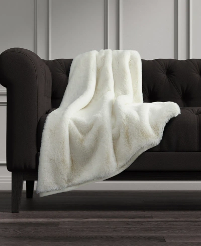 J Queen New York Ludlow Throw, 50" X 70" In Cream