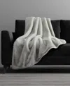 J Queen New York Ludlow Throw, 50" X 70" In Gray