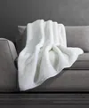 J Queen New York Ludlow Throw, 50" X 70" In White