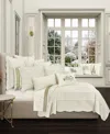 J Queen New York Marissa 3pc. Quilt Set, Full/queen In Winter White