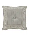 J Queen New York Martina Decorative Pillow, 18" X 18" In Sage