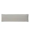 J Queen New York Metropolitan Bolster Decorative Pillow, 15" X 52" In Gray