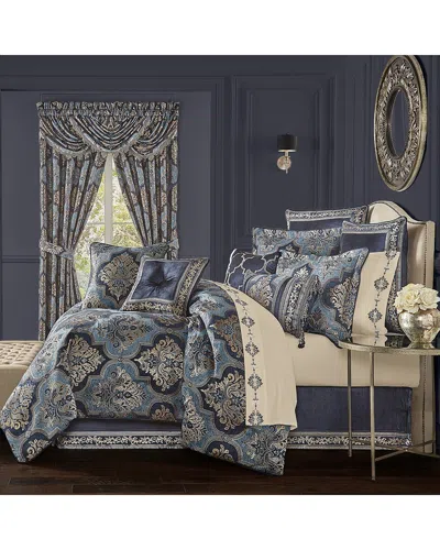 J Queen New York Middlebury Comforter Set In Blue