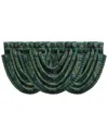 J Queen New York J. Queen New York Nancy Window Waterfall Valance In Green