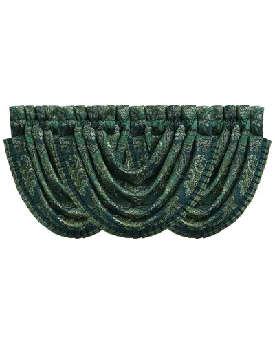 J Queen New York J. Queen New York Nancy Window Waterfall Valance In Green
