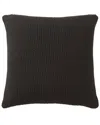 J Queen New York Nautical Decorative Throw Pillow Cover - Chocolate In Black