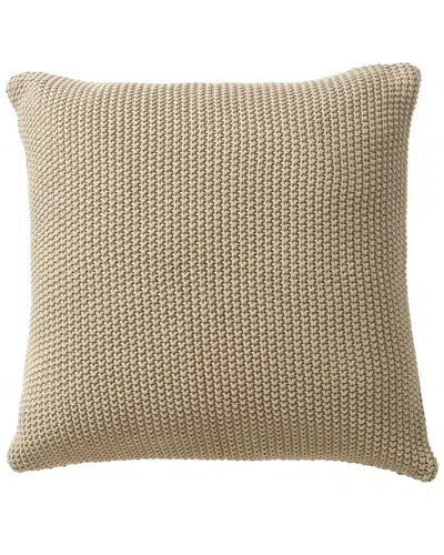 J Queen New York Nautical Decorative Throw Pillow Cover - Gold In Neutral