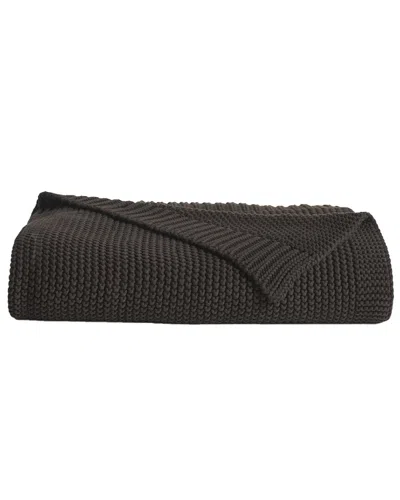 J Queen New York Nautical Throw - Chocolate In Gray