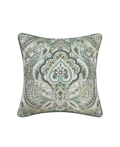 J Queen New York Nico Square Decorative Pillow, 20" X 20" In Blue