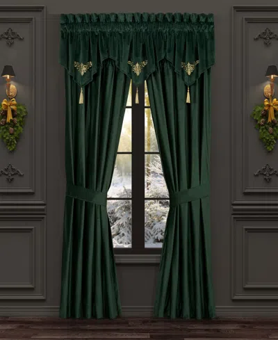 J Queen New York Noelle Window Panel Pair, 50" X 84" In Evergreen