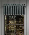 J Queen New York Parallel Window Straight Valance, 18" X 88" In Gray