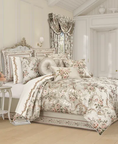 J Queen New York Pecora 4-pc. Comforter Set, Queen In Orange