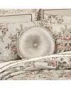 J Queen New York Pecora Tufted Round Decorative Throw Pillow