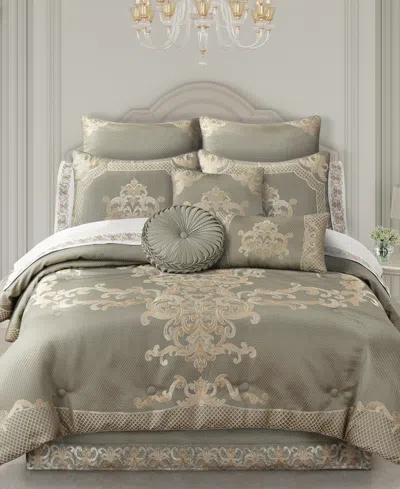 J Queen New York Piazza 4-pc. Comforter Set, King In Sage