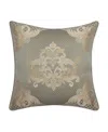 J Queen New York Piazza Decorative Pillow, 18" X 18" In Sage