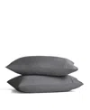 J Queen New York Premier 300-thread Count Sateen 2-pc. Pillowcase, Standard In Gray