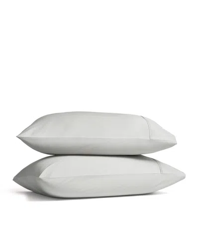 J Queen New York Premier 300 Thread Count Sateen 2-pc. Pillowcase, Standard In Silver