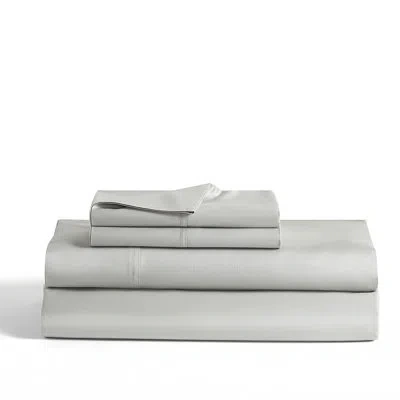J Queen New York Premier Sateen 4pc. Sheet Set In Platinum