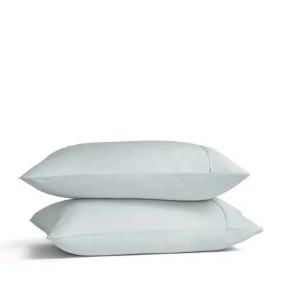 J Queen New York Premier Sateen Pillow Case Pair In Spa