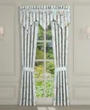 J Queen New York Prestige Window Panel Pair, 50 X 84" In Blue
