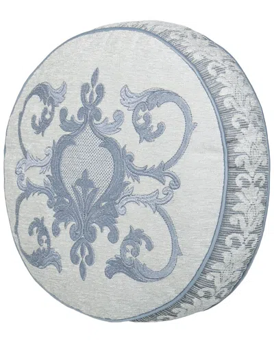 J Queen New York J. Queen New York Queensbury Round Decorative Throw Pillow In Blue