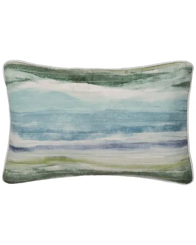 J Queen New York J. Queen New York Quilted Boudoir Decorative Throw Pillow In Multi