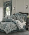 J Queen New York Renata Floral Comforter Sets In Blue