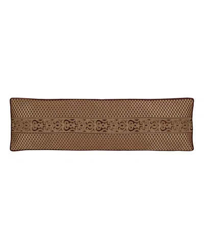J Queen New York Renzo Bolster Decorative Pillow, 15" X 52"