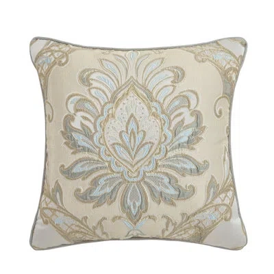 J Queen New York Rita 20" Square Decorative Throw Pillow In Sage