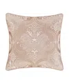 J Queen New York Rosewater Decorative Pillow, 20" X 20" In Blush