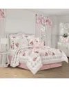 J Queen New York J. Queen New York Royal Court Bungalow Comforter Set In Pink