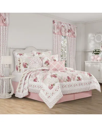 J Queen New York J. Queen New York Royal Court Bungalow Comforter Set In Pink