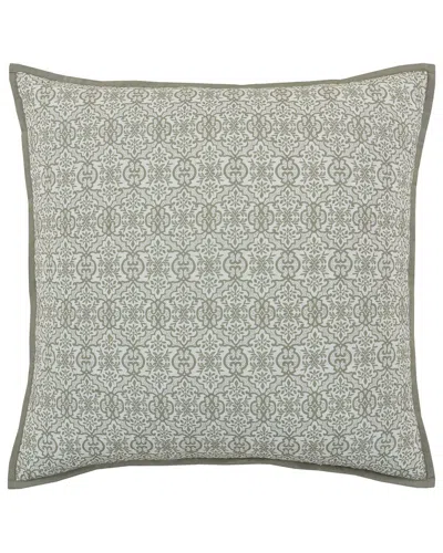 J Queen New York J. Queen New York Royal Court Evergreen Euro Sham In Purple
