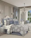 J Queen New York San Marino 4pc. Comforter Set, King In Powder Blue