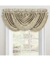 J Queen New York Sandstone Waterfall Window Valance Bedding In Beige