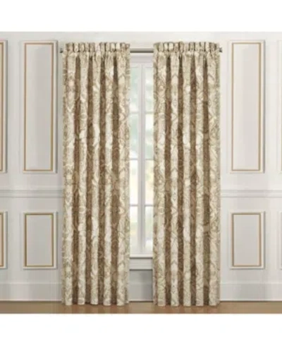 J Queen New York Sandstone Window Panel Pair, 50" X 84" In Beige