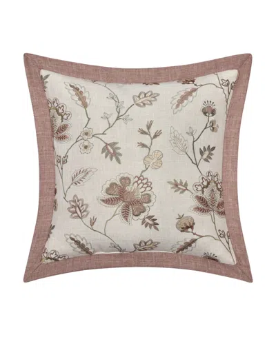 J Queen New York Santa Rosa Decorative Pillow, 20" X 20" In Linen