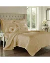 J Queen New York Satinique Quilted Quilt, Full/queen