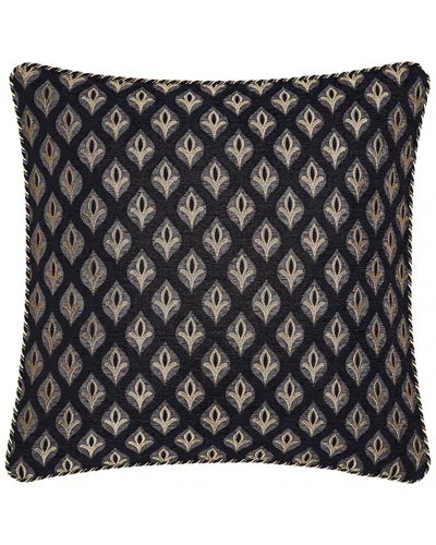 J Queen New York J. Queen New York Savoy Euro Sham In Black