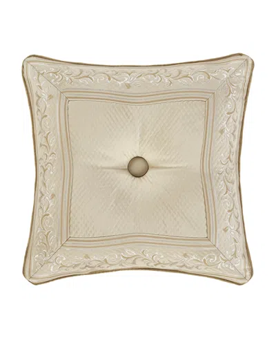 J Queen New York Sezanne Decorative Pillow, 18" X 18" In Champagne