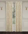 J Queen New York Sezanne Window Panel Pair, 50" X 84" In Champagne