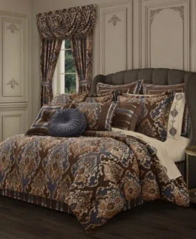 J Queen New York Sofia Chenille Damask Comforter Sets In Multi