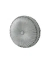 J Queen New York Sondra Tufted Decorative Pillow, 15" Round